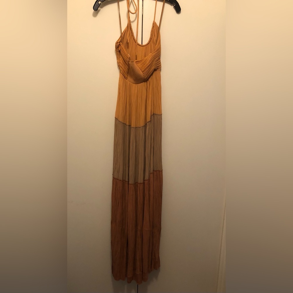 NWT $795 A.L.C. Cecilia Plisse Maxi Dress in size 00, 0  and 2! - Picture 8 of 13